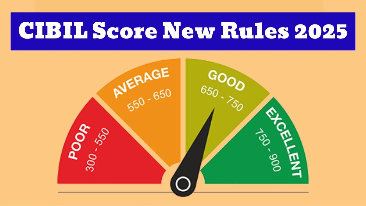 CIBIL Score New Rules 2025